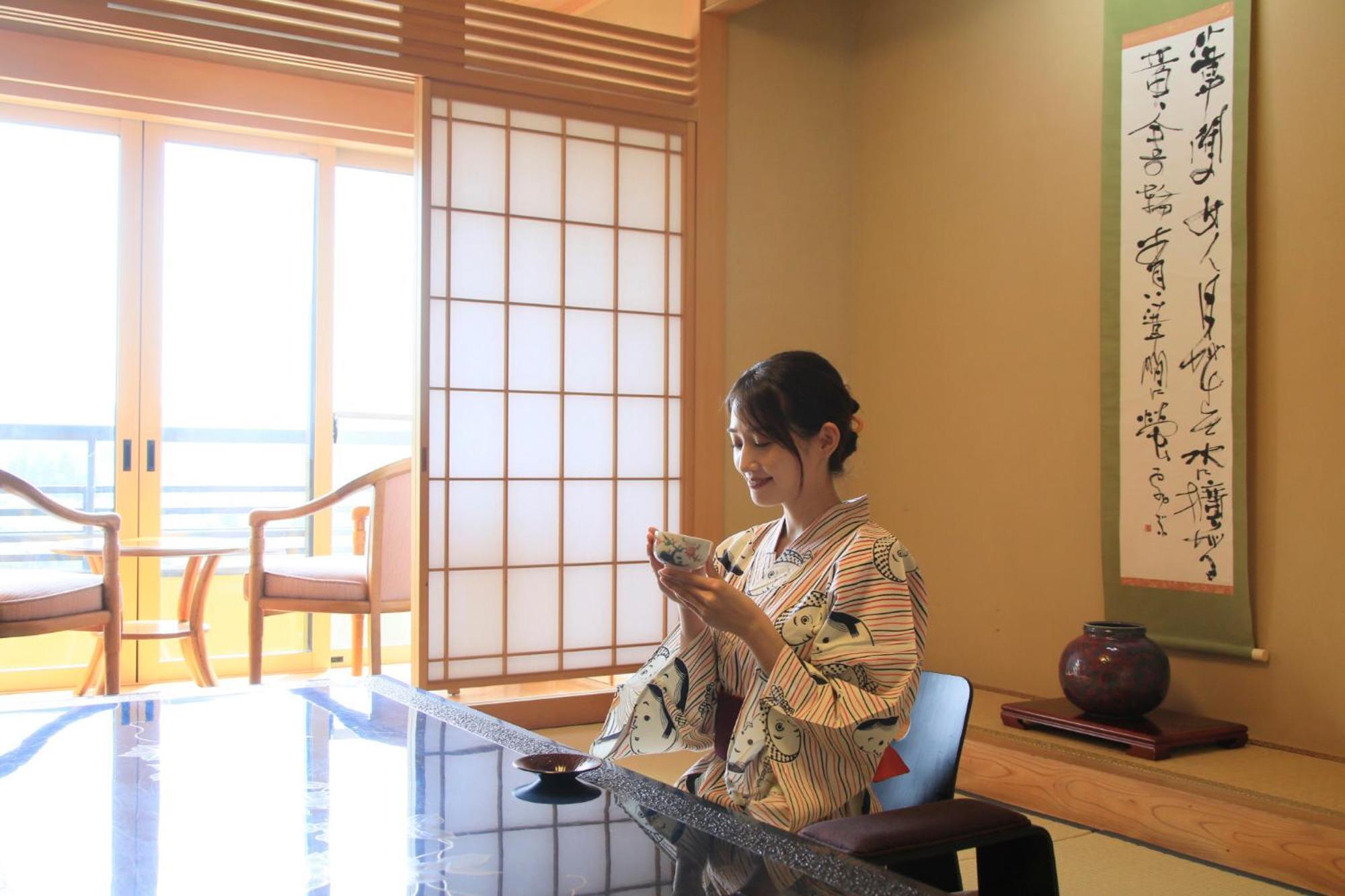 Ryokan Biyunoyado Яманути Экстерьер фото